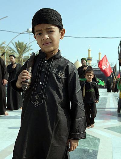 عکس عزاداری کودکان در محرم
