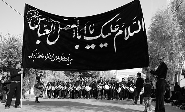عکس دسته زنجیر زنی محرم