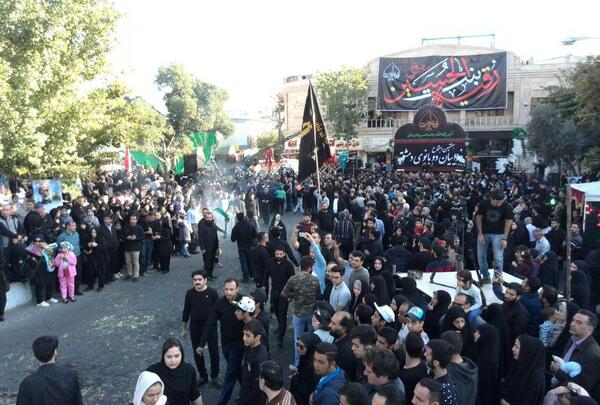 عکس دسته محرم تهران