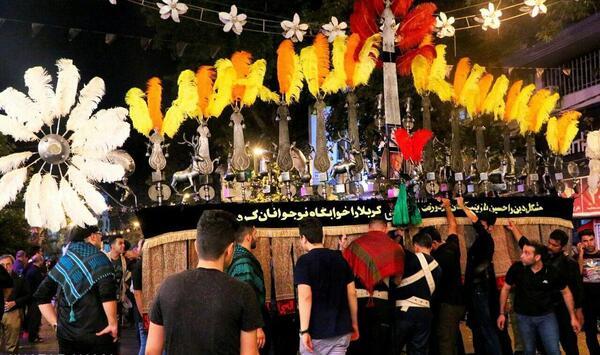 عکس دسته ماه محرم
