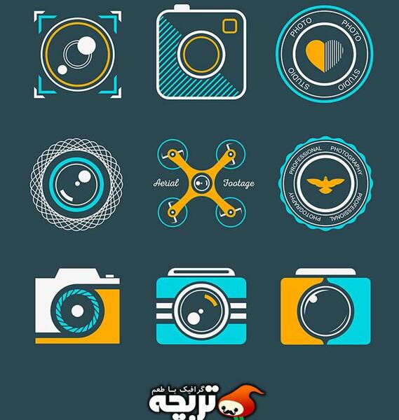 عکس لوگوی دوربین