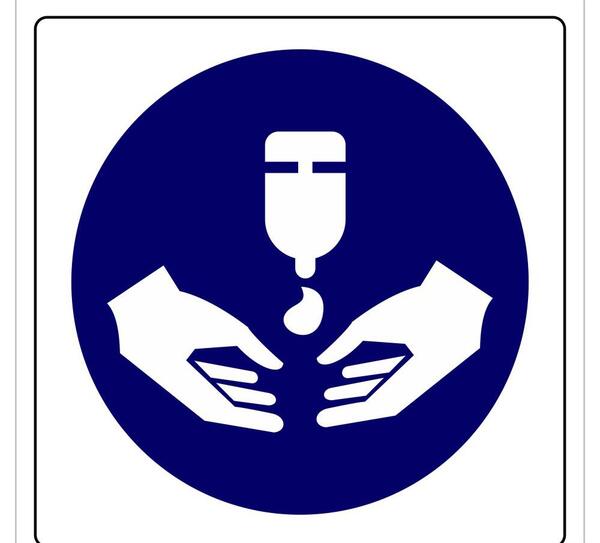 عکس لوگوی ضدعفونی دست