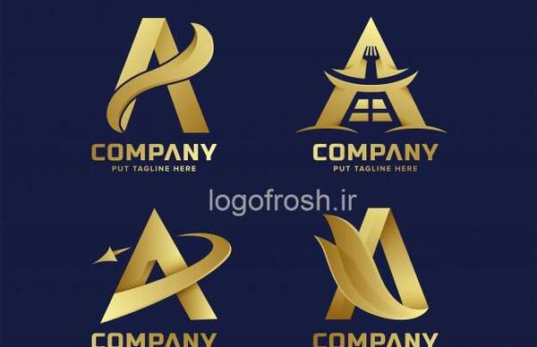 عکس لوگوی طلایی