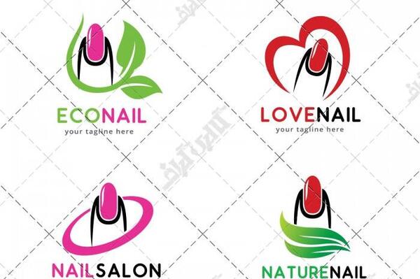 عکس لوگوی کاشت ناخن
