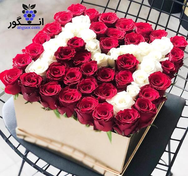 عکس دسته گل با حرف m