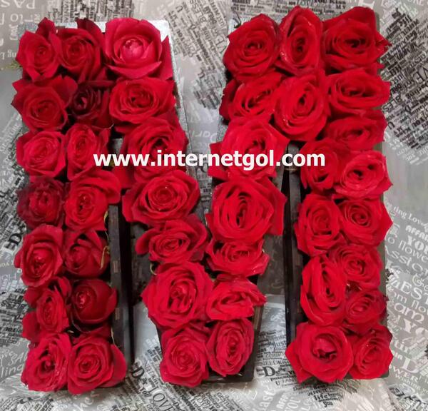 عکس دسته گل با حرف m