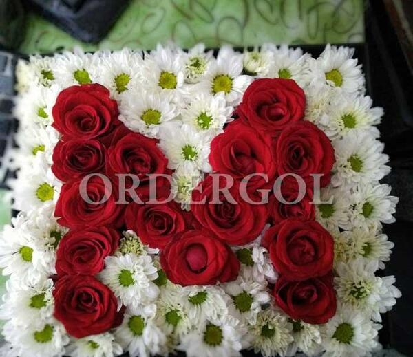عکس دسته گل با حرف m