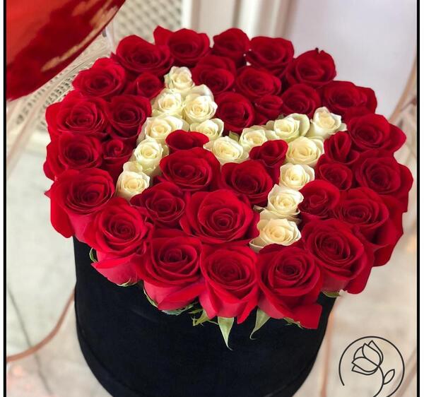 عکس دسته گل با حرف m