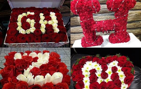 عکس دسته گل به شکل s