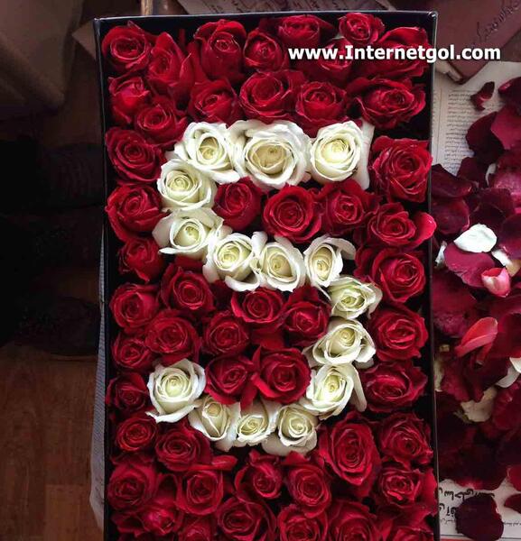 عکس دسته گل به شکل s