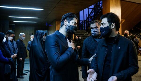 عکس مراسم چهلم آزاده نامداری