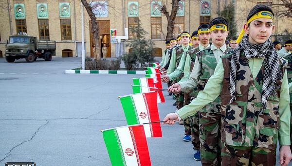 عکس مراسم بسیجی