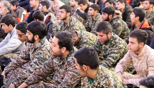 عکس مراسم بسیجی
