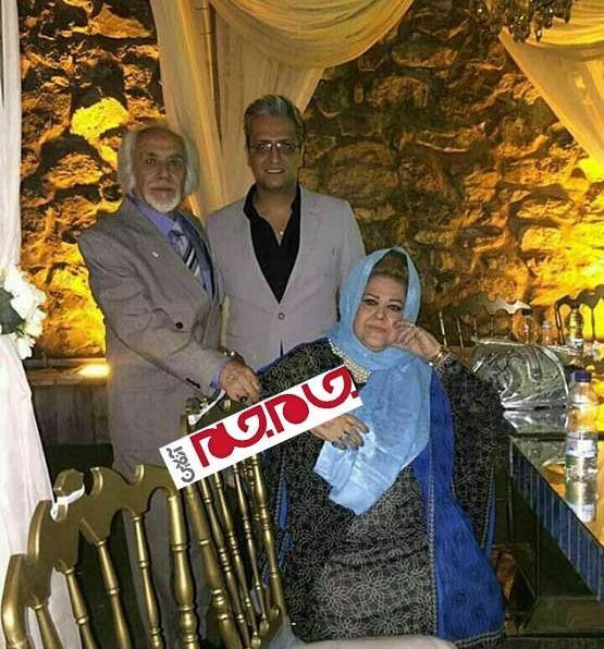 عکس مراسم پدر بهاره رهنما