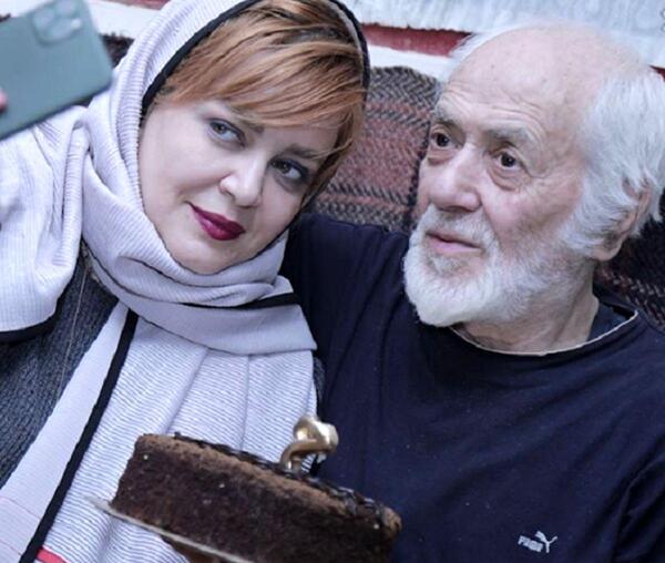عکس مراسم پدر بهاره رهنما