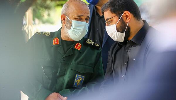 عکس مراسم چهلم سردار حجازی