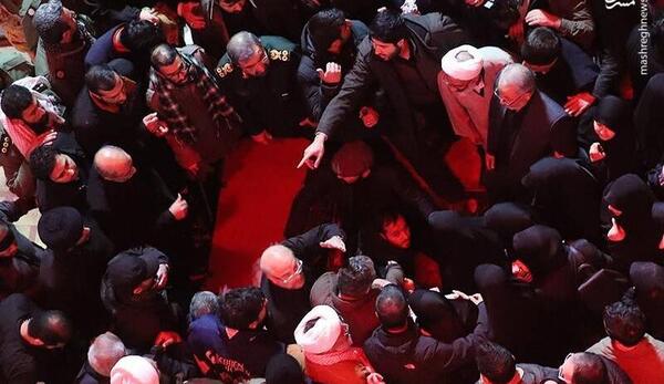 عکس مراسم حاج قاسم سلیمانی