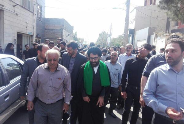 عکس مراسم خاکسپاری جوان ناکام