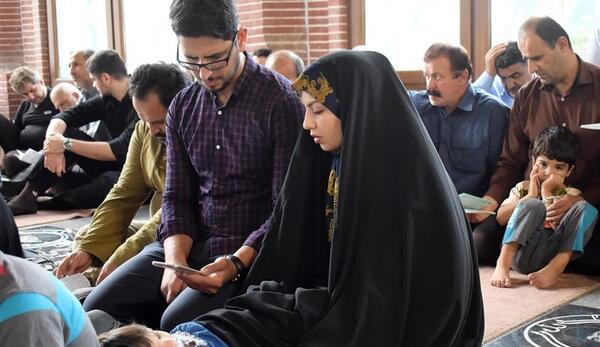 عکس مراسم دعای عرفه