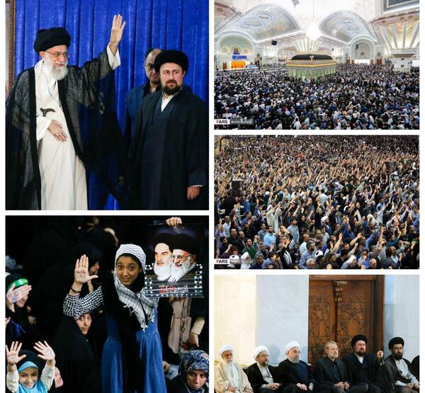 عکس مراسم رحلت امام خمینی