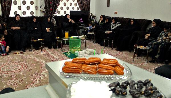 عکس مراسم روضه خوانی