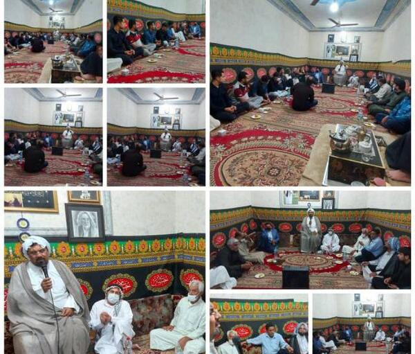 عکس مراسم روضه خوانی