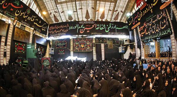 عکس مراسم روضه خوانی
