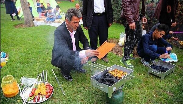 عکس مراسم سیزده بدر