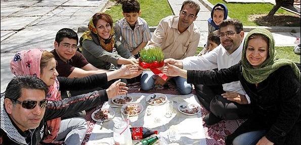 عکس مراسم سیزده بدر