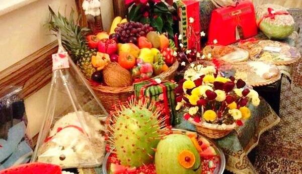 عکس مراسم شب یلدا