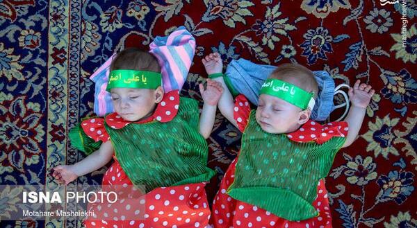 عکس مراسم شیرخوارگان حسینی