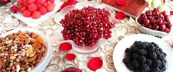 عکس مراسم شب یلدا برای تازه عروس