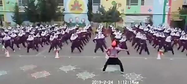 عکس تصاویر مراسم صبحگاهی مدرسه