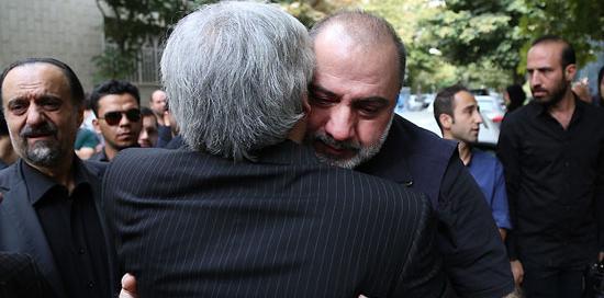 عکس مراسم علی طباطبایی