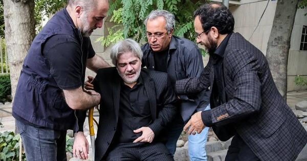 عکس مراسم خاکسپاری علی طباطبایی