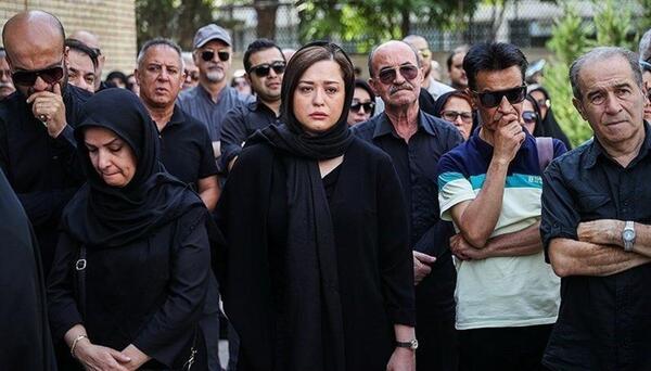 عکس مراسم تشییع کمال طباطبایی