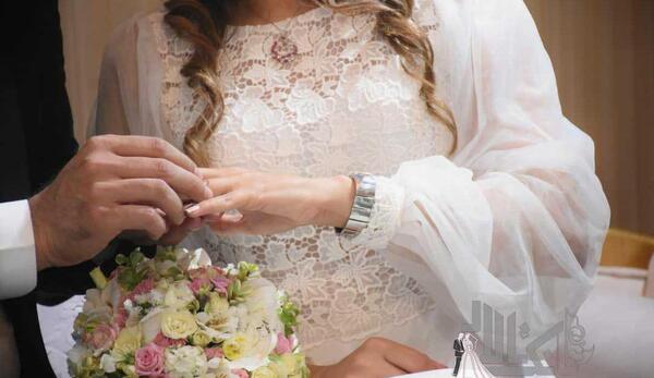 عکس مراسم عقد در محضر