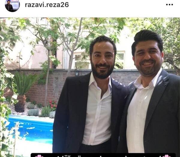 عکس مراسم عقد نوید محمدزاده