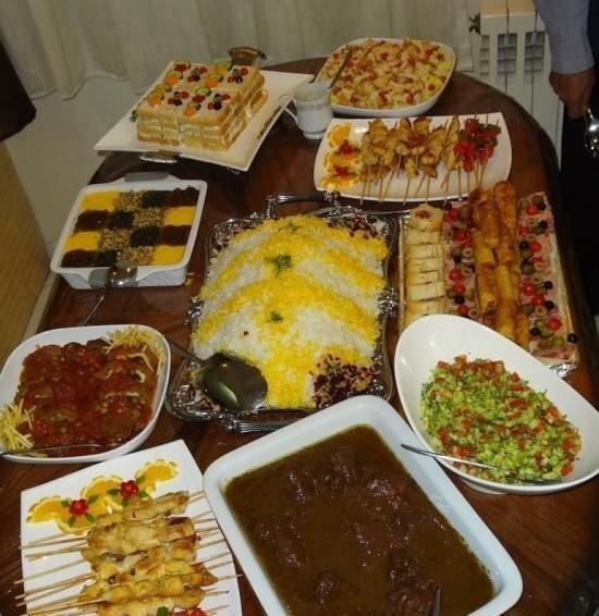 عکس غذای مراسم