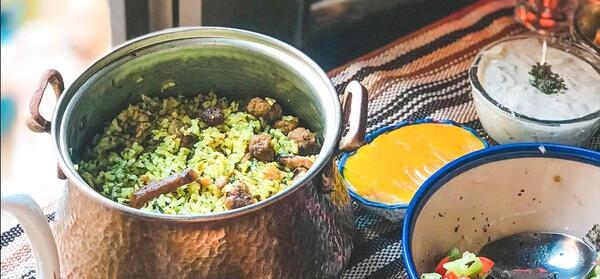 عکس غذای مراسم