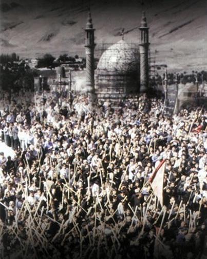 عکس مراسم قالیشویان مشهد اردهال