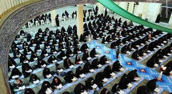 عکس مراسم قرآن خوانی