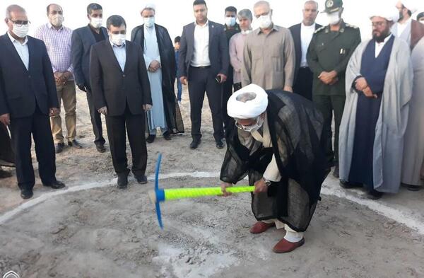 عکس مراسم کلنگ زنی