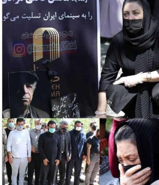 عکس مراسم محسن قاضی مرادی
