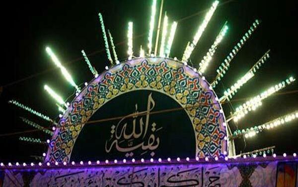 عکس مراسم نیمه شعبان