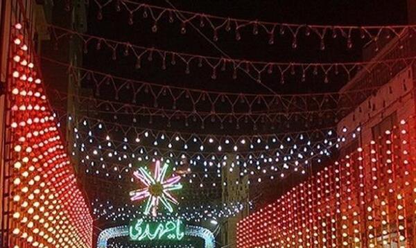 عکس مراسم نیمه شعبان