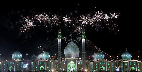 عکس مراسم نیمه شعبان
