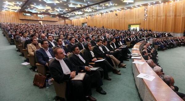عکس مراسم تحلیف وکلا