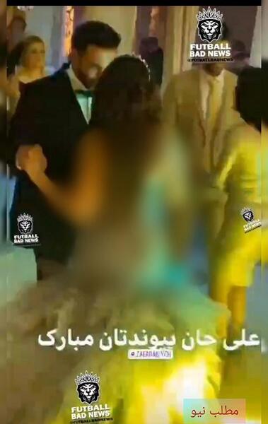 عکس مراسم عروسی نیکبخت واحدی