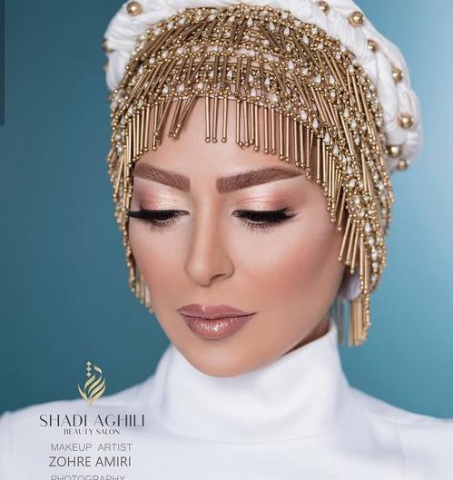 عکس مراسم عقد سمانه پاکدل و هادی کاظمی